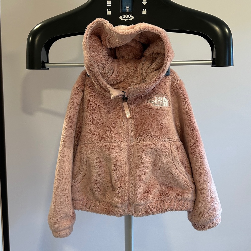Toddler North Face faux fur Jacket
